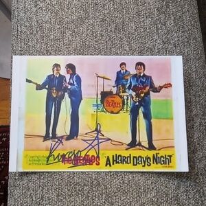 Ringo Starr Autograph